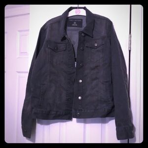 NWT Limited Black Distressed Jean Jacket